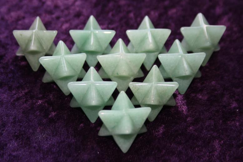 Merkaba 20mm - Green Aventurine